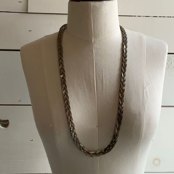 Vintage chunky chain necklace - Picture 2 of 7